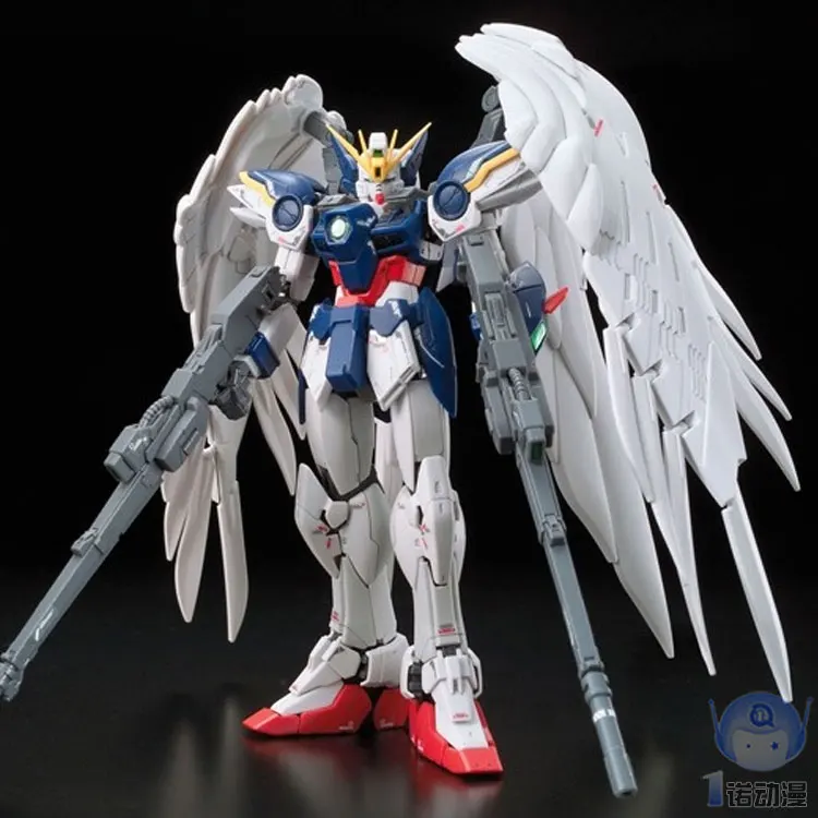Japaness Bandai Gundam Модель RG 1/144 крыло ноль Гундам EW Justice Freedom 00 Destiny Armor Unchained мобильный костюм детские игрушки