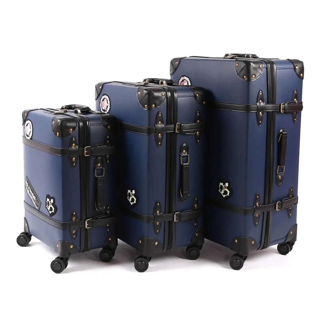 2019 Suitcase Trolley Case luggage with wheels TSA Lock student large suitcase 28 inch PU leather capacity 3 | Багаж и сумки