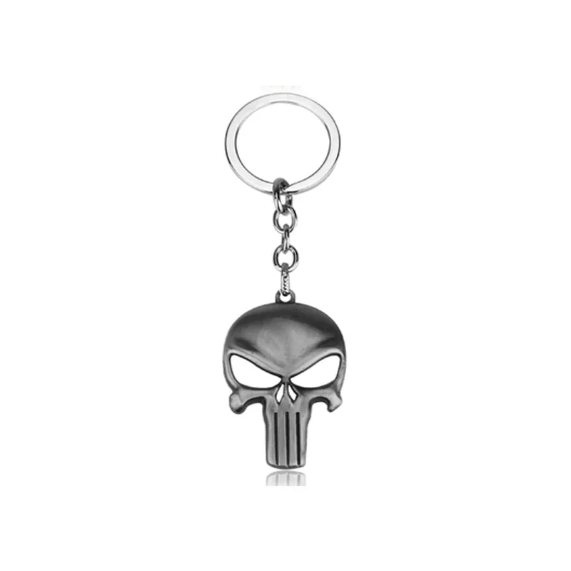 

Halloween Skull Mask Keychain Metal Key Rings Movie Accessories Car Key Holder llaveros chaveiro