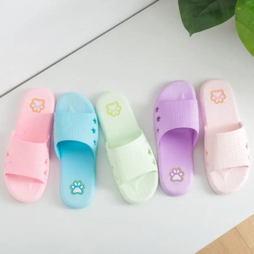 YOUYEDIAN Women Lattice Flat Bath Slippers Summer Sandals Indoor &amp Outdoor tenis feminino casual #A40 | Обувь