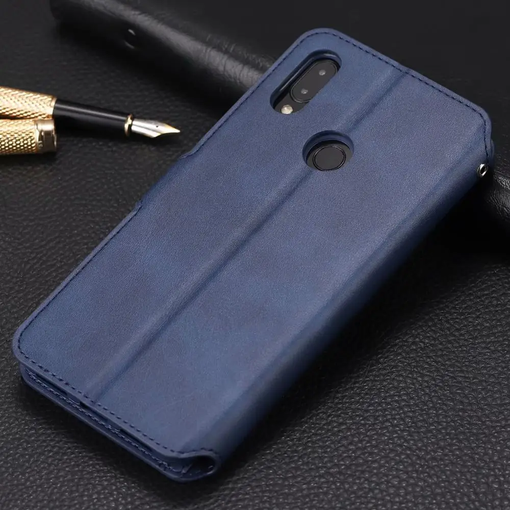 AZNS Redmi 5plus note5pro Coque Чехол-книжка с кошельком из искусственной чехол для Xiaomi note 5 6 7 8