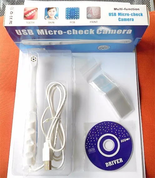 Интраоральная цифровая камера, проводная(USB порт) 6 белых светодиодов