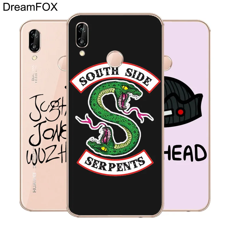 DREAMFOX L601 Riverdale Soft TPU Silicone Case Cover For Huawei Honor 6A 6C 7X 9 10 P20 P30 Lite Pro P Smart 2019 |