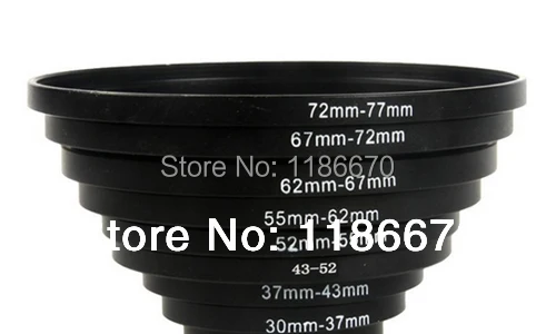 7x40 5 мм до 37mm 43mm 46mm 49mm 52mm 55mm 58mm 40 37 43 46 49 52 55 58 металлическое переходное кольцо для
