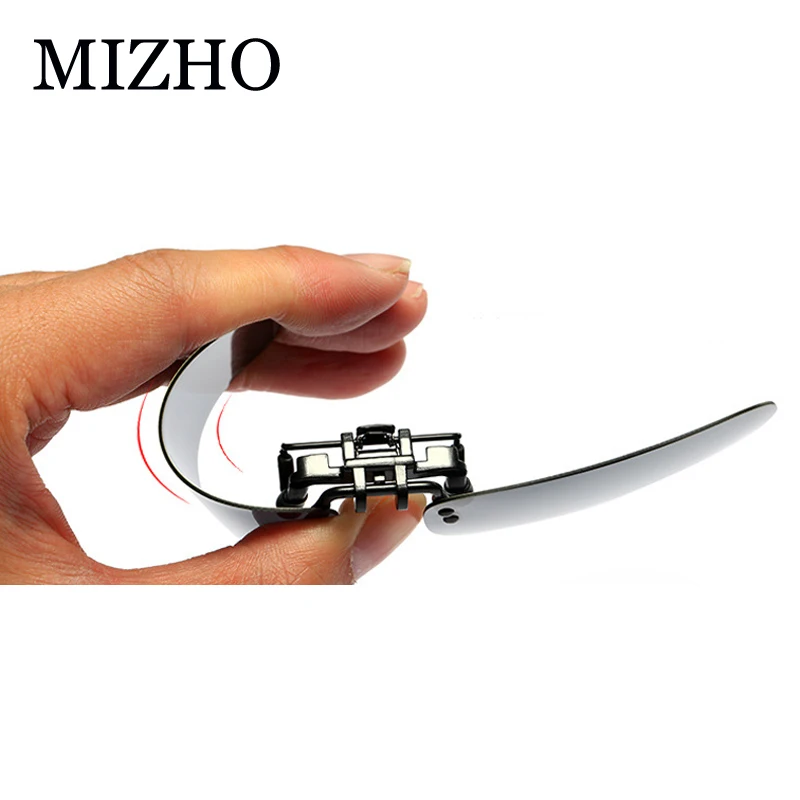 Солнцезащитные очки MIZHO поляризационные для мужчин и женщин UV 400 прямоугольные с