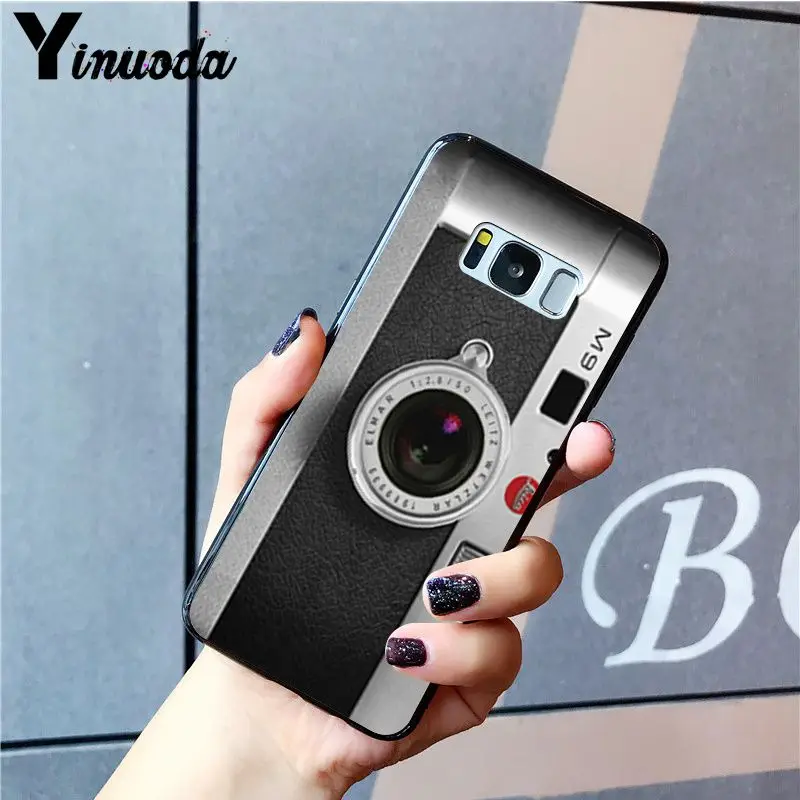 Цветной милый чехол Yinuoda в стиле ретро для телефона Samsung Galaxy S9 S20 S10 Plus S10E S6 S7 S8 S9Plus |