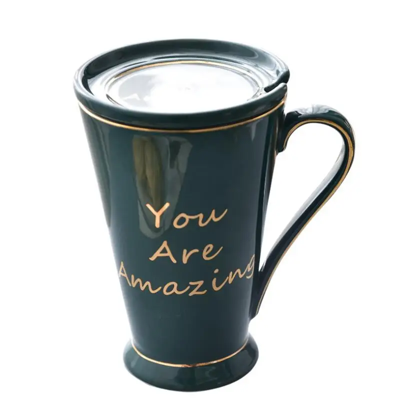 Керамическая простая кофейная кружка в скандинавском стиле чашка для воды пара