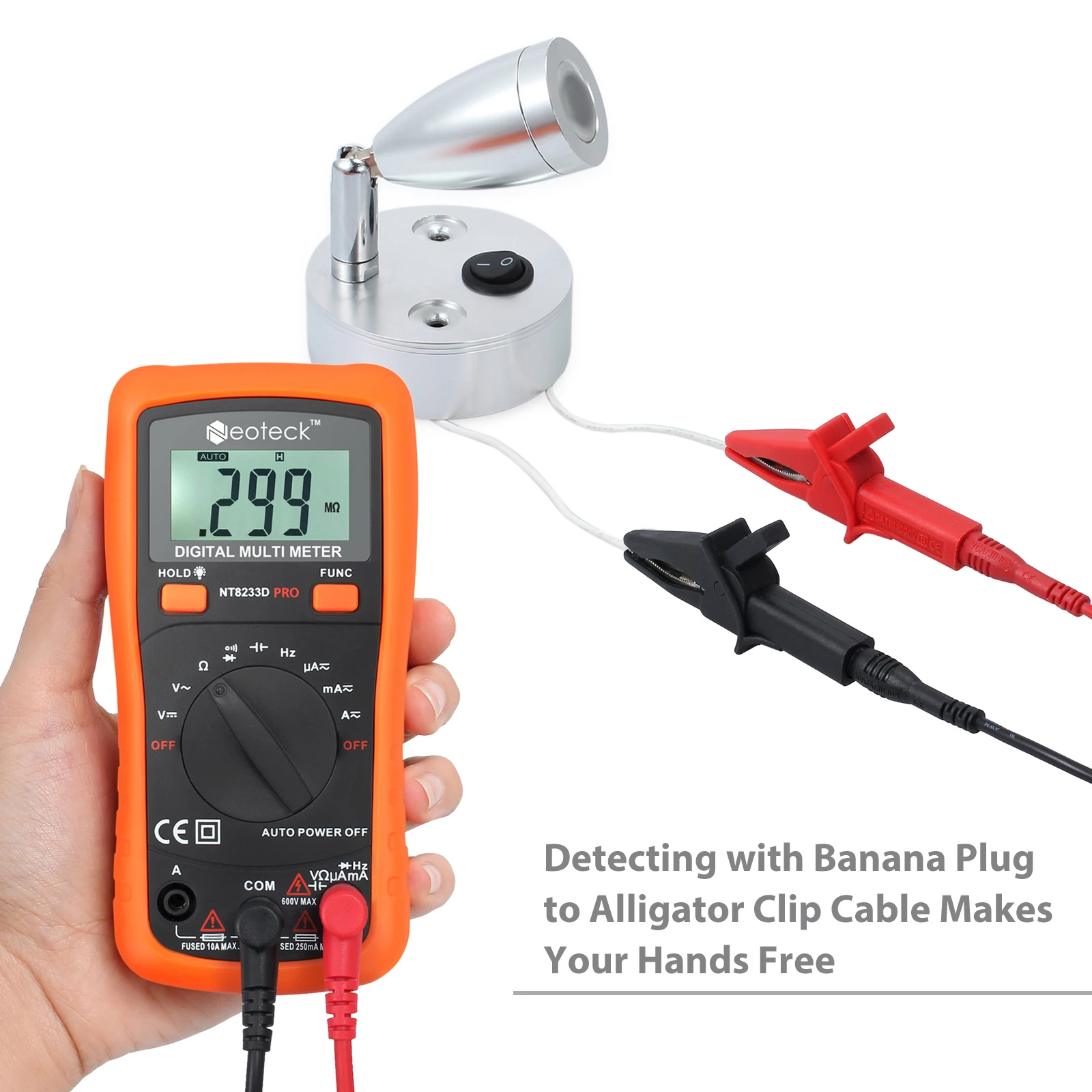 Proster Универсальный мультиметр Тестовые провода автомобильный тестовый