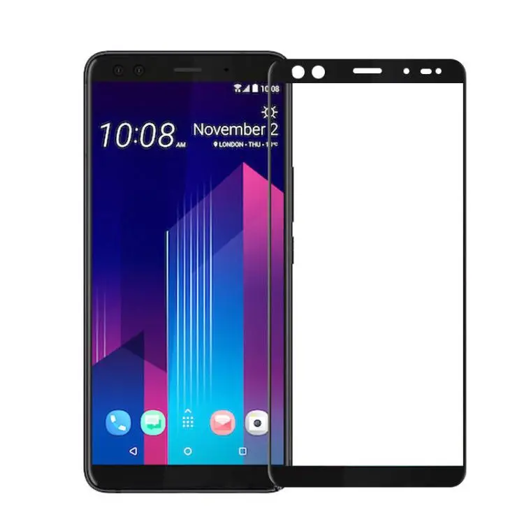 Закаленное 3d стекло для HTC U12 полноэкранная Взрывозащищенная защитная пленка