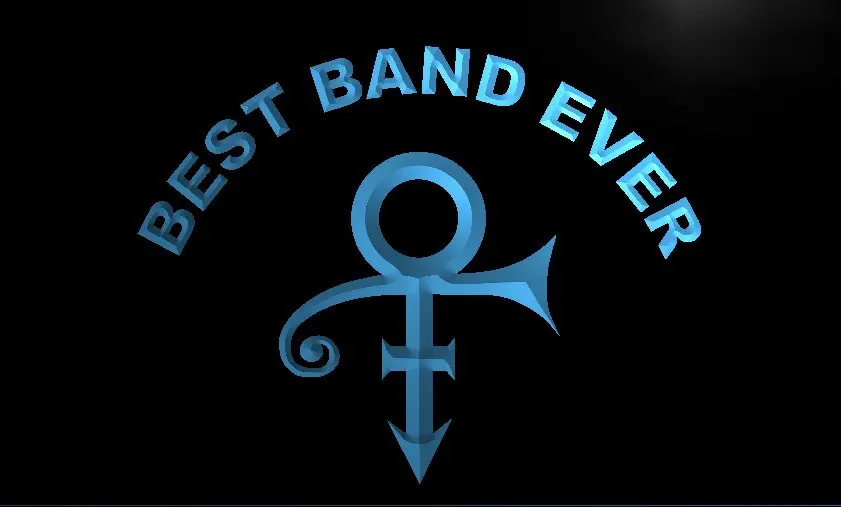 

LA347- Best Band Ever Prince Symbol LED Neon Light Sign home decor crafts