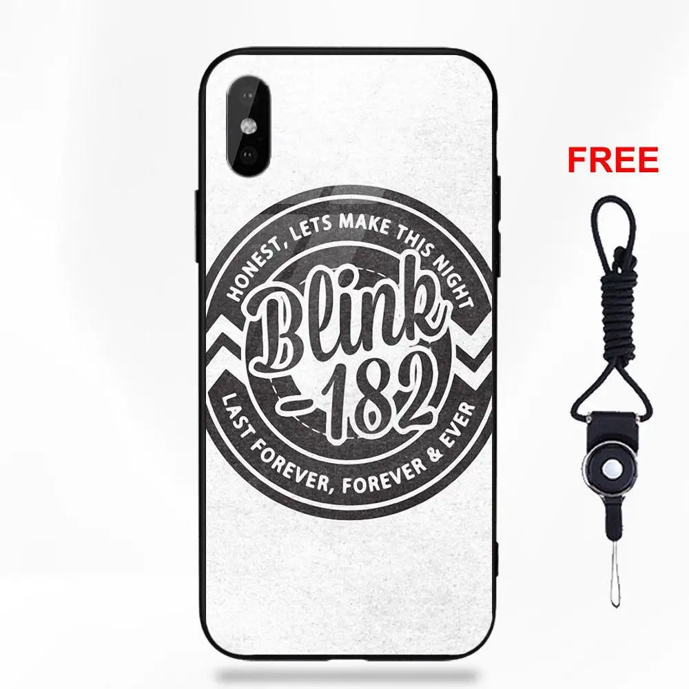 Прекрасный панк-группы Blink 182 для Apple iPhone 5 5C 5S SE 6 S 7 8 Plus X XS Max XR высококачественный