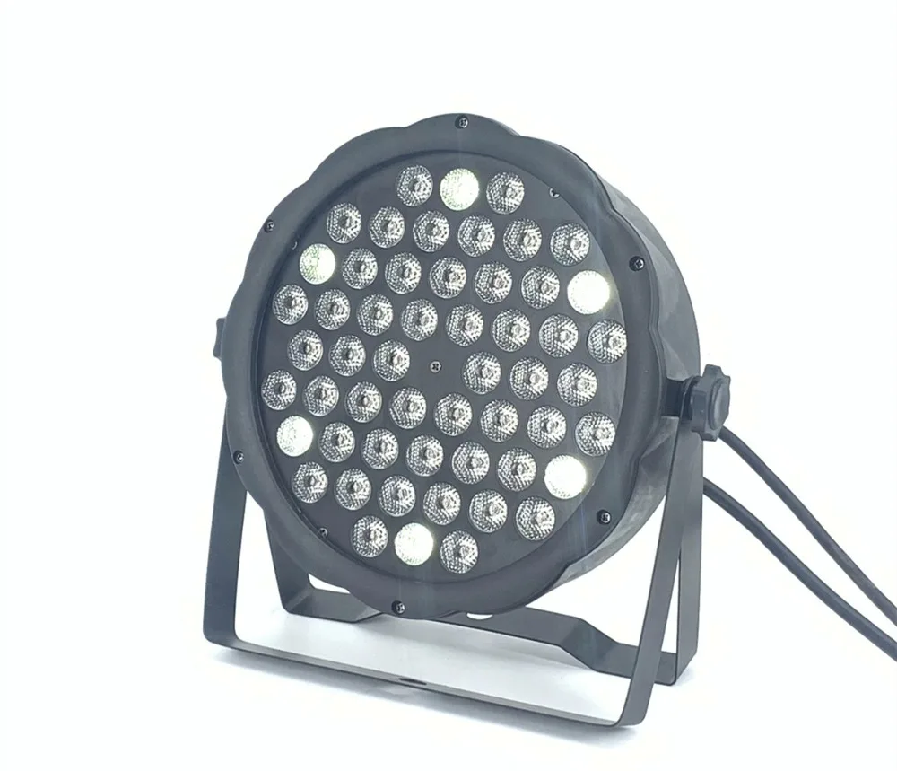 54x4 Вт RGB 3в1 светодиодный Par осветительное оборудование для ди-джеев для сценических световых эффектов диско мыть свет теплый белый+ холодный белый 54x3 Вт par свет
