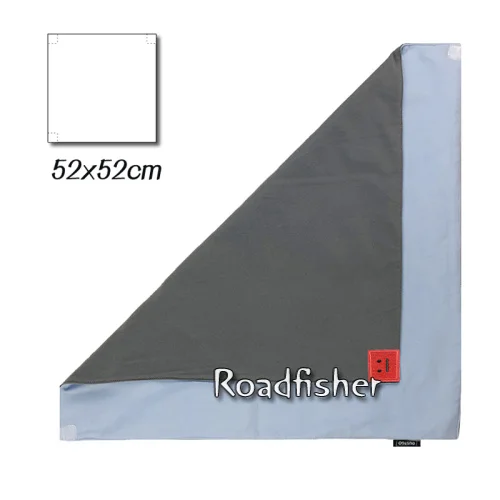 Grey 52cmX52cm Roadfisher нейлон водостойкая камера обёрточная бумага ткань чистой и защиты чехол для объектива Canon Sony Fuji xt20 SLR DSLR - Цвет: Grey 52cmX52cm
