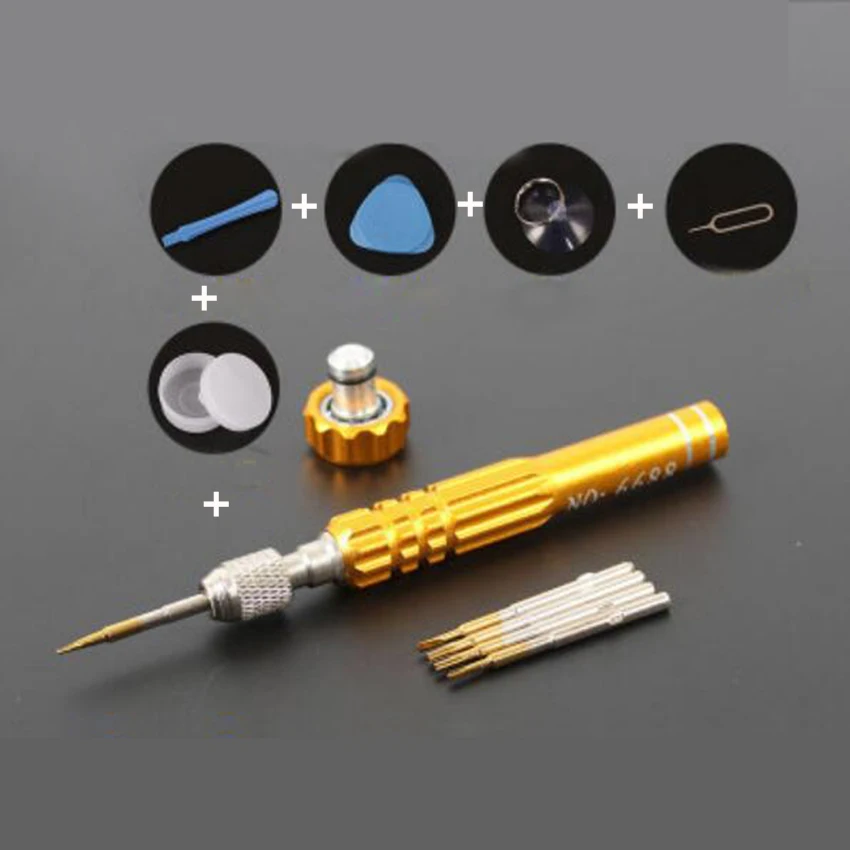 5 in 1 Mobile Phone Repair Tools Kit Spudger Pry Opening Tool Screwdriver Set for iphone 4s 5s 6plus Hand | Инструменты
