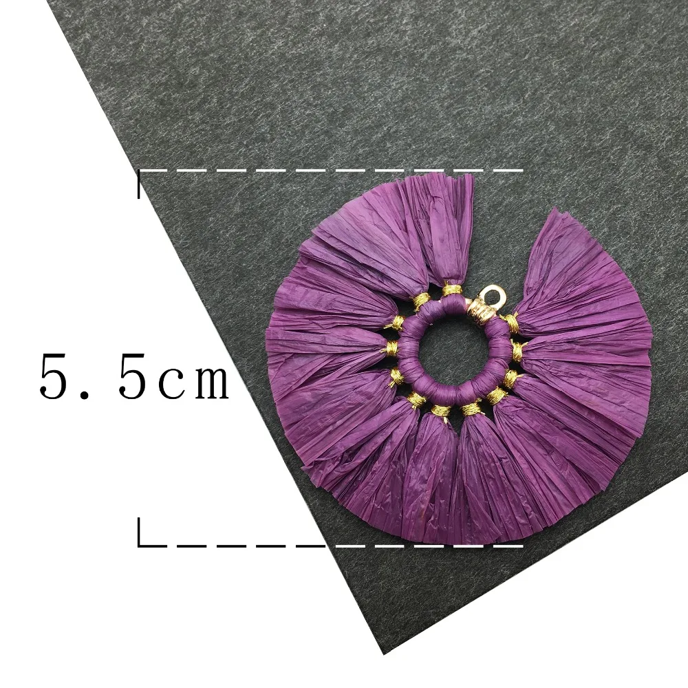 GUFEATHER L181, кисточки, ювелирные аксессуары, травяная кисточка, ювелирные изделия, ручная работа, изготовление ювелирных изделий, diy серьги, кисточки из рафии