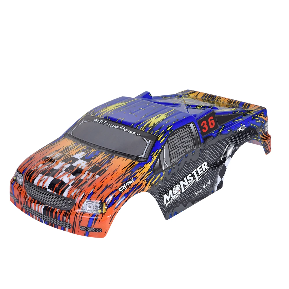 Корпус кузова радиоуправляемого автомобиля HSP для внедорожников Redcat Exceed 1/10 Scale