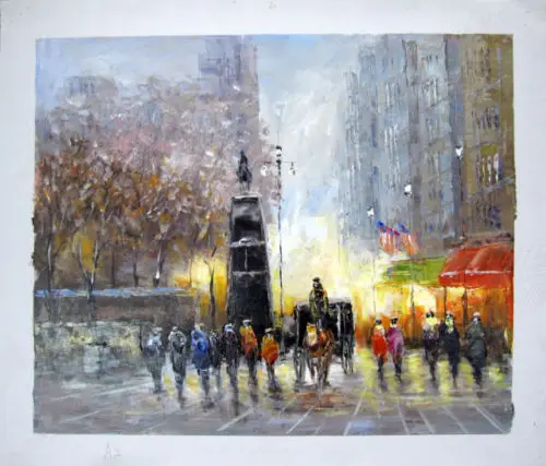 Картина маслом на холсте 16 х20 дюймов | Дом и сад