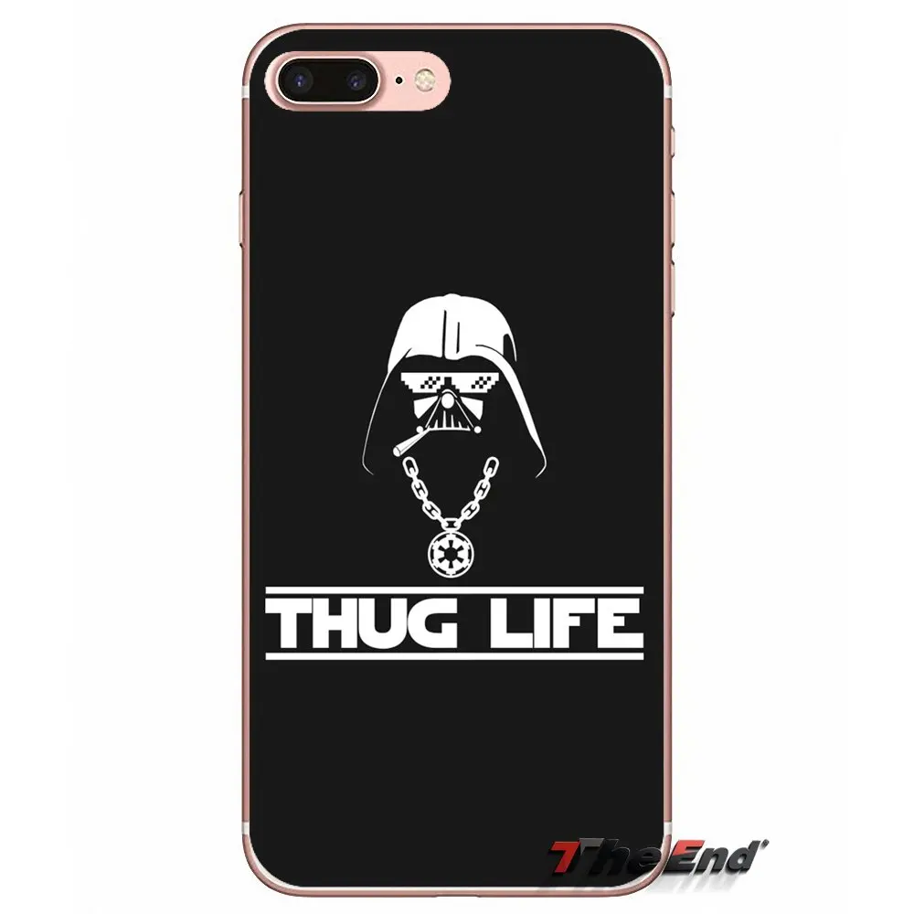 Чехол для Samsung Galaxy S3 S4 S5 MINI S6 S7 edge S8 Plus Note 2 3 4 5 Grand Core Prime Thug life art Legend с принтом |