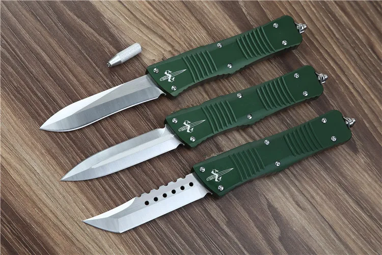 OTF UT D2 лезвие с алюминиевой ручкой кемпинг выживания Открытый EDC Охота