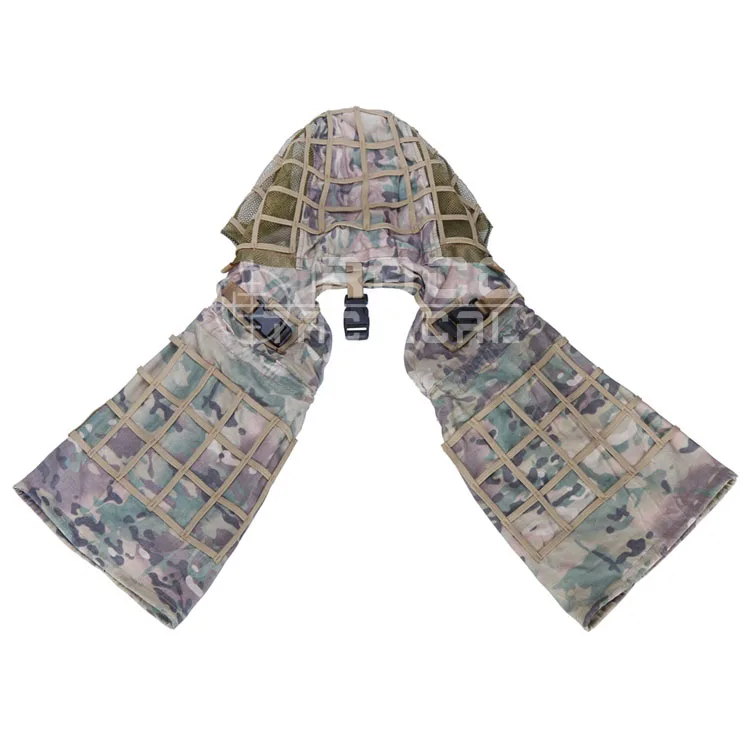 ROCOTACTICAL армейская верхняя одежда для снайпера Viper Hood Tactical Combat Sniper Suit Ghillie Suit Hood для страйкбола пейнтбола сp Multicam