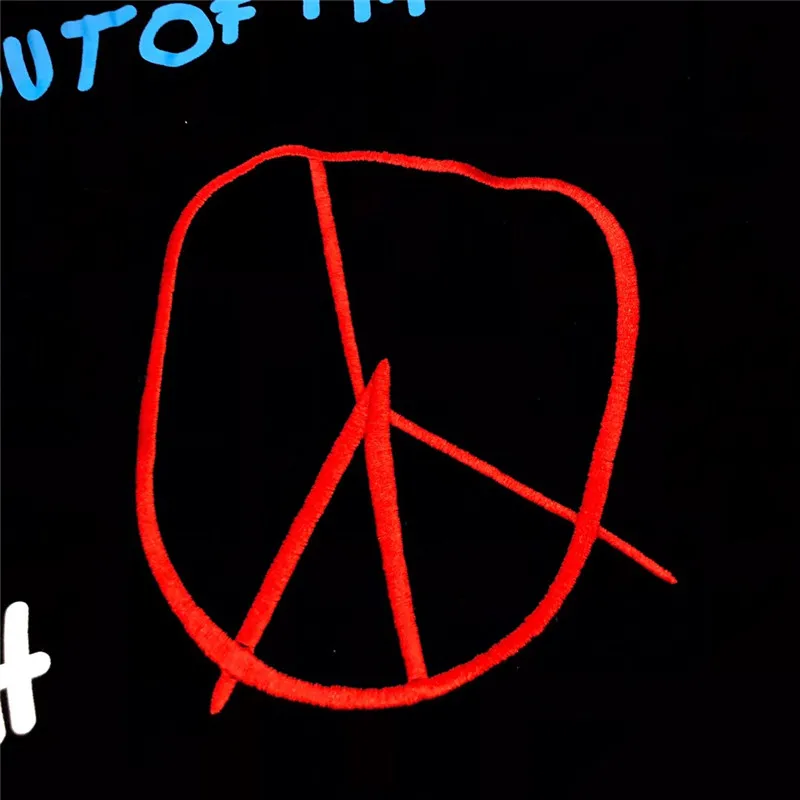 Мужская толстовка с вышивкой SCOTT ASTROWORLD хлопковая уличная одежда 19SS пуловер