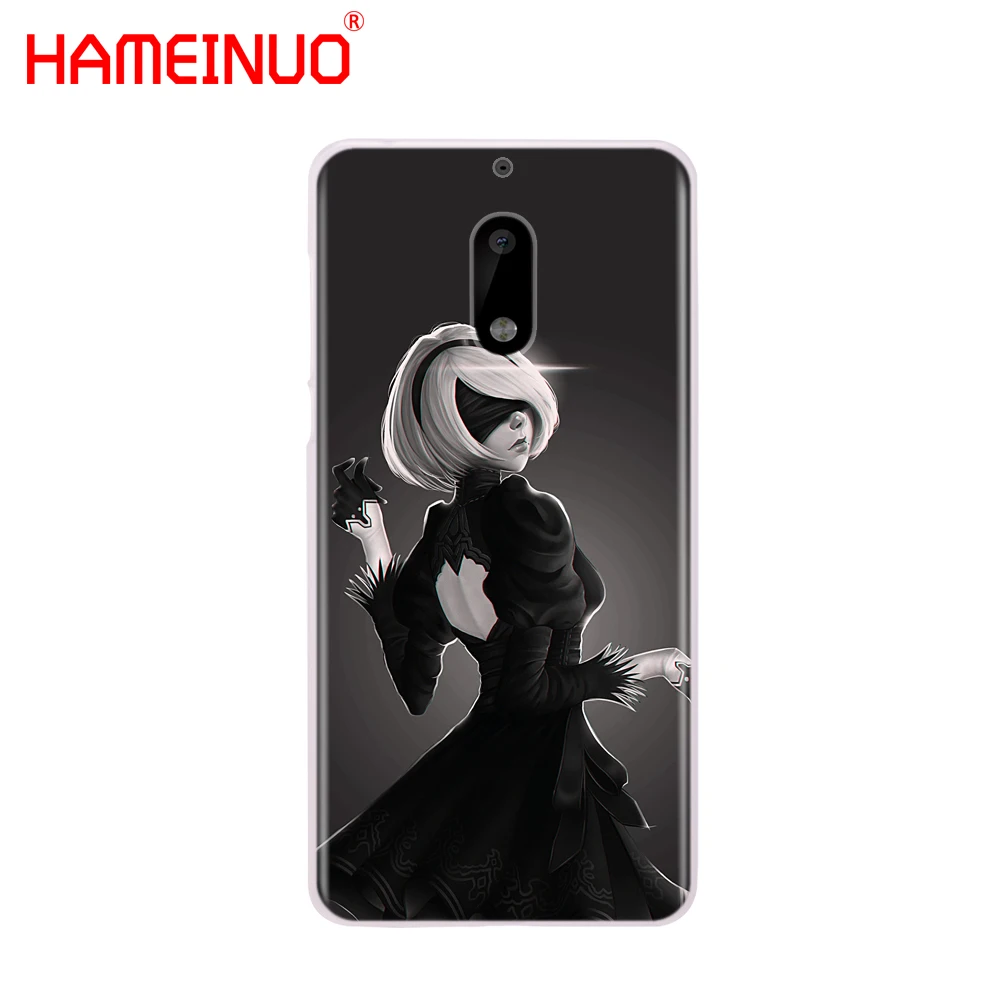 HAMEINUO yorha NO.2 тип b 2B NieR Automata чехол для телефона Nokia 9 8 7 6 5 3 Lumia 640 640XL 2018|Бамперы| |