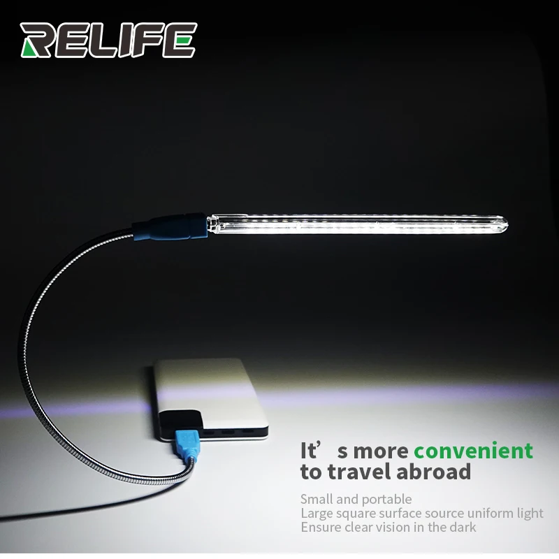 Миниатюрная настольная лампа RELIFE с подсветкой и питанием от USB|Наборы