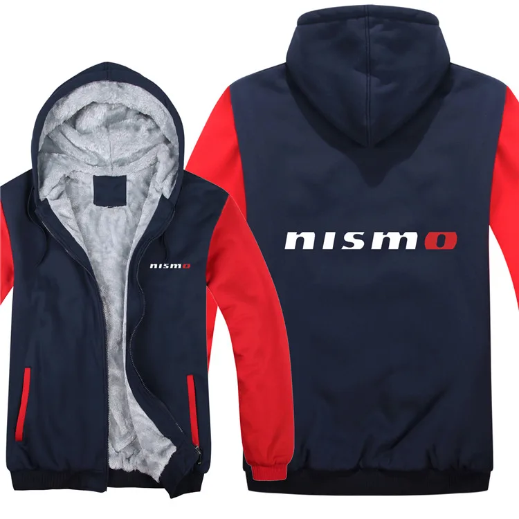 as picture Nismo толстовки для мужчин модная шерстяная куртка с подкладкой Nismo внедорожные толстовки мужские пальто пуловер - Цвет: as picture