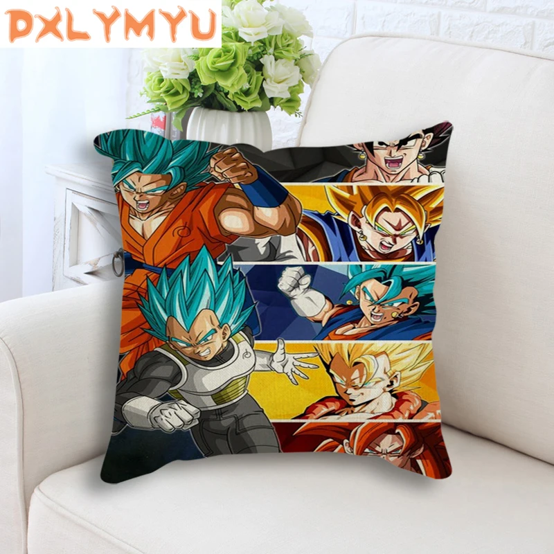 Декоративные подушки Торияма Акира Dragon Ball Son Goku Saiyan плакат с героями аниме печати