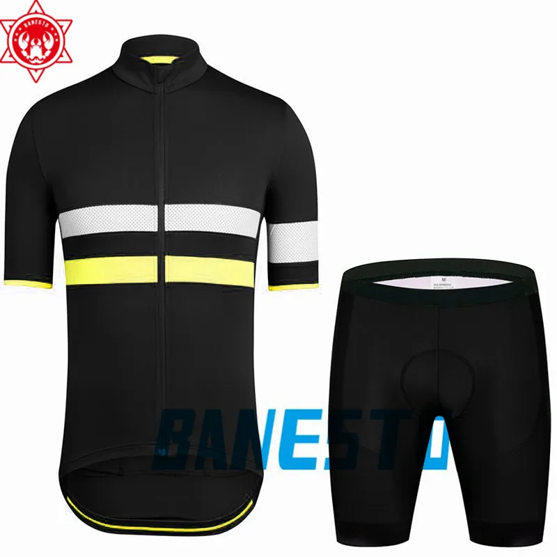 2018 Banesto High quality Cycling Clothing Fluorescent yellow Clothes Wear Sportswear/Racing Bike | Спорт и развлечения