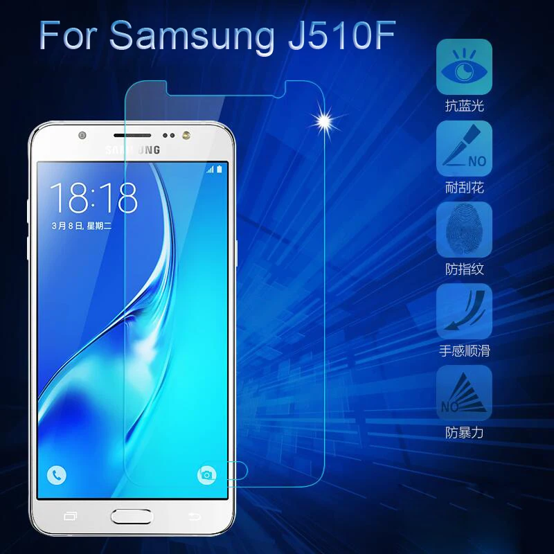 9H закаленное стекло Защитная пленка для Samsung Galaxy J5 2016 SM J510FN J510F J510G Duos J510Y Verre Vitro Filmo