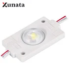 20 шт.лот 3535 5050 впрыскиваемый светодиодный модуль с объективом, 12 В постоянного тока, 1,5 Вт Высокая мощность 3 года гарантии, рекламные буквы