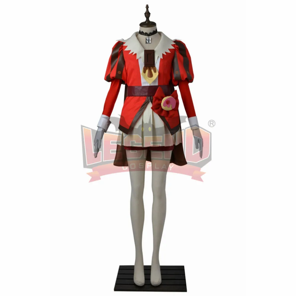 Костюм для косплея KiraKira Precure A La Mode Cure шоколад Kenjo Akira костюм Хэллоуина девочки