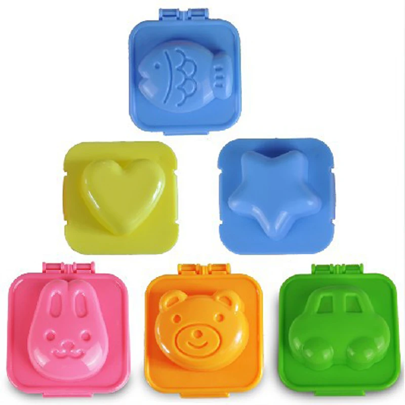 Мультяшная кухонная форма сделай сам Пластиковая для яиц риса в суши желе