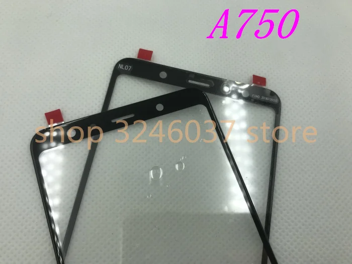 Новое поступление 100 шт. для Samsung Galaxy A7 A750 2018 A750F Переднее стекло сенсорный экран ЖК