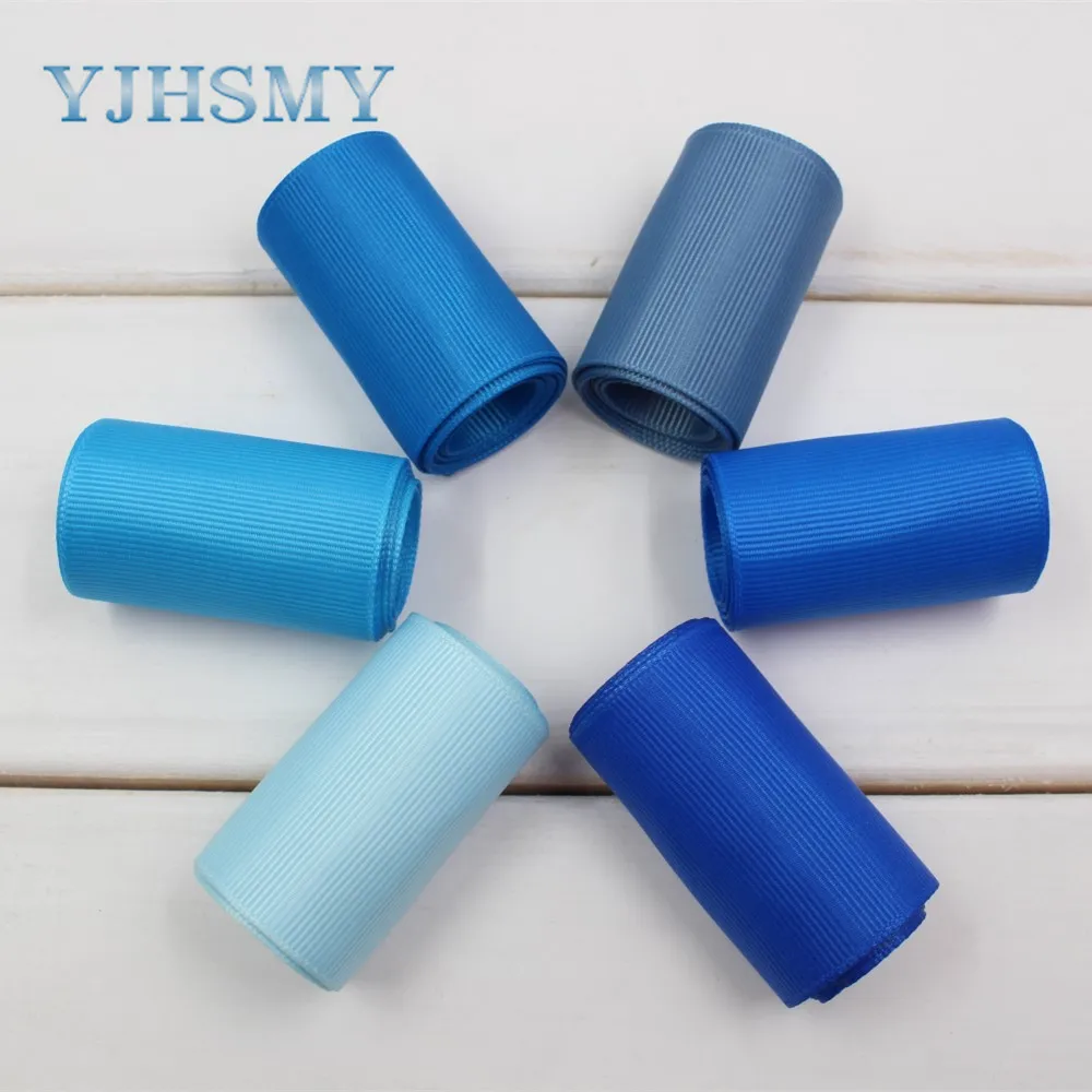 YJHSMY (2 '') 50 мм 5 ярдов/Лот ручной работы с сплошная корсажная лента Diy головные