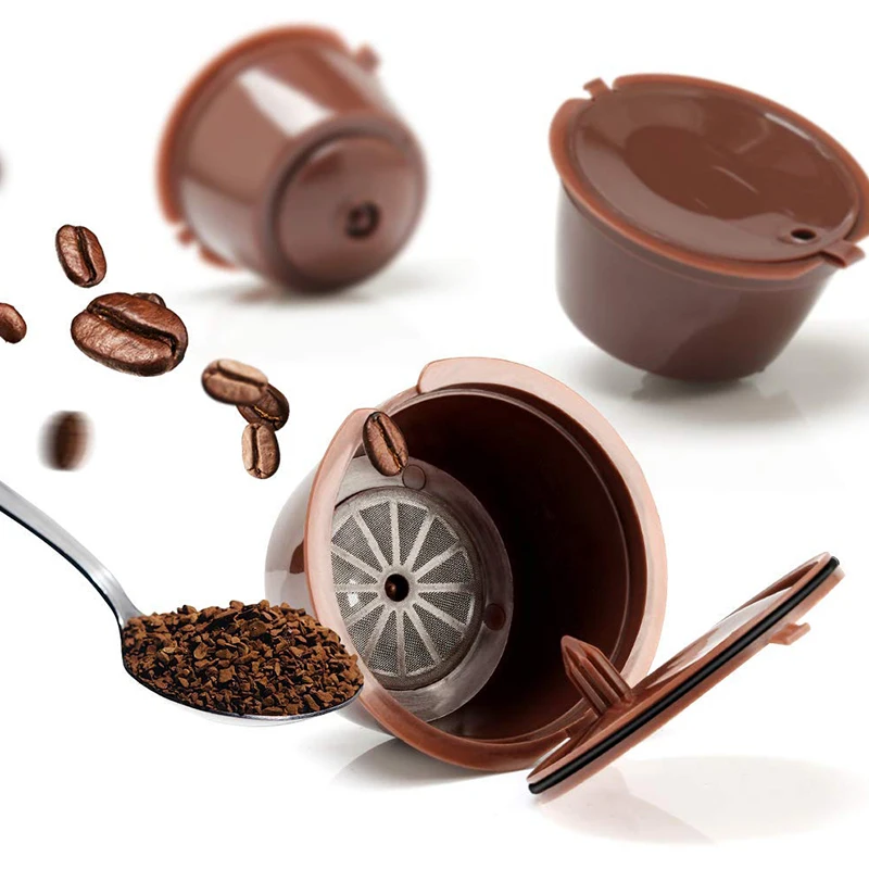 Многоразовый кофейный фильтр Nespresso 3 модели перезаряжаемый кухонные