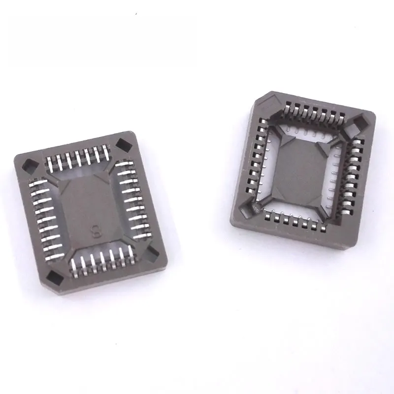MCIGICM 10 шт. PLCC32 SMD ИС адаптер паяльник с разъемом типа IC | Электронные компоненты и