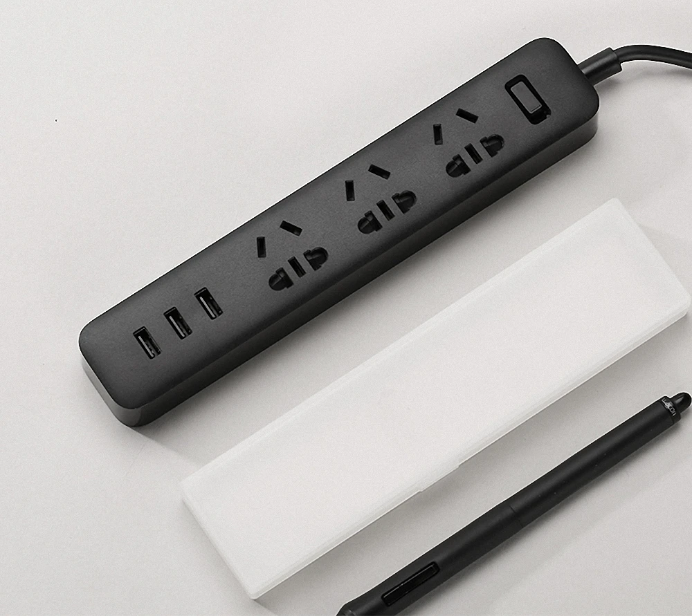 Xiaomi power Strip с 3 USB удлинитель Разъем многофункциональная Быстрая зарядка умная полоса питания 10A Прямая