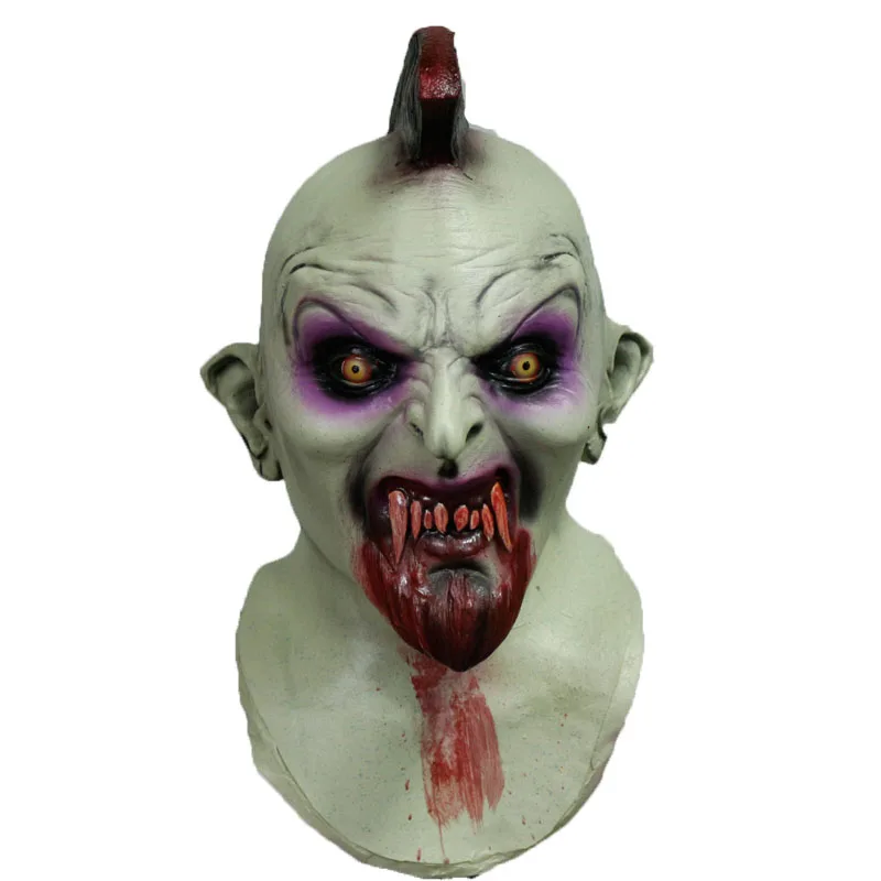 

2018 Realistic Terrifying Horror Zombie Latex Mask For Halloween Costumes Party Cosplay Decoration