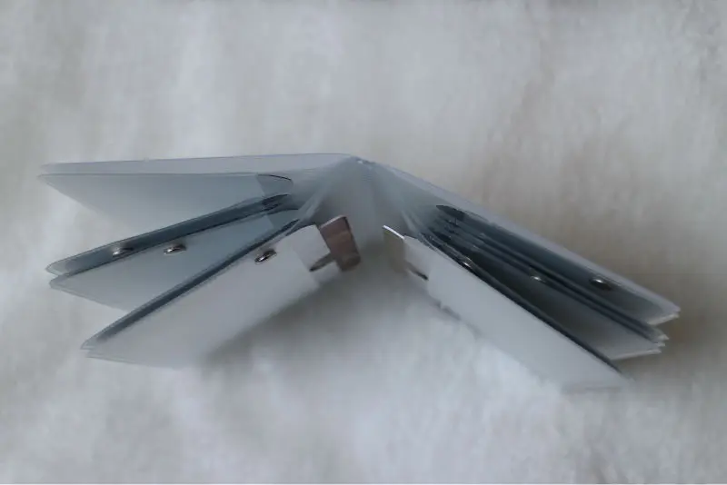 Стилей 12 слотов RFID Блокировка бумажник ID держатель для карт предотвратить ID& кредитные карты скимминг с NFC или RFID сканеры, OEM Добро пожаловать