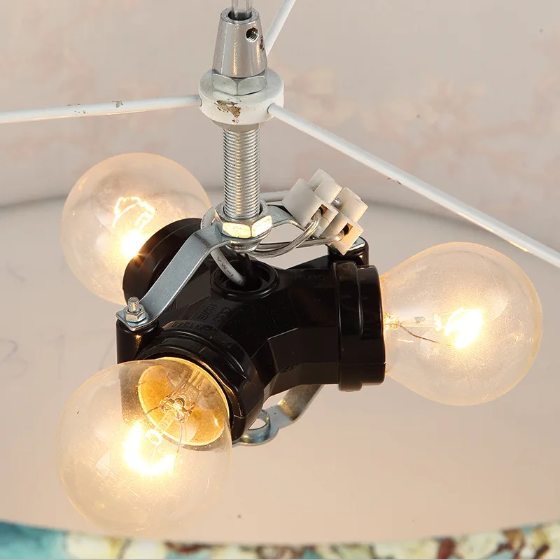 Современные подвесные светильники из ткани домашняя декорация осветительный