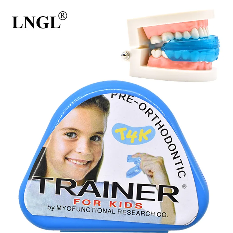 

1pc T4K Children Dental Tooth Orthodontic Appliance Trainer Kids Alignment Braces Mouthpieces for Teeth Straight Tooth Care