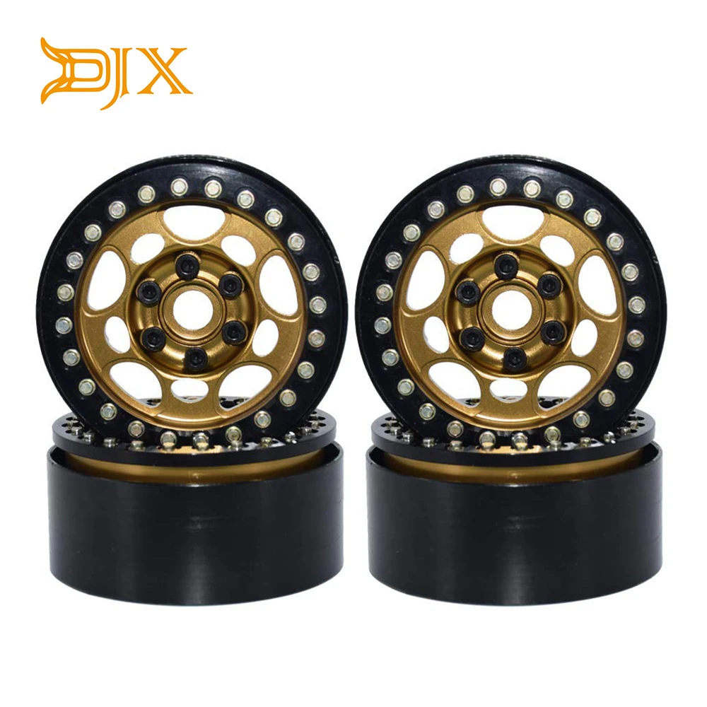 4 шт. 1 9 дюйма колесные диски Beadlock для 1/10 RC Crawler Traxxas TRX Axial SCX10 CC01 RC4WD (Бронзовый +