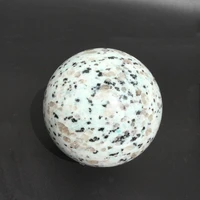 595g natural polished kiwi stone spheres rock crystal ball kiwi jasper ball