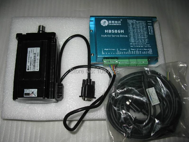 Leadshine Easy Servo Products система с ЧПУ гибридная Серводвигатель HBS86H и гибридный