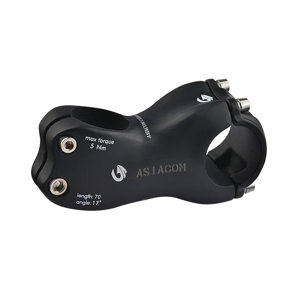 

New Stem 31.8 Bicycle Stems Carbon Stem Road MTB Stem Cycling Carbon Bike Parts 3K matte Full Carbon Fibre 6/17 Degree