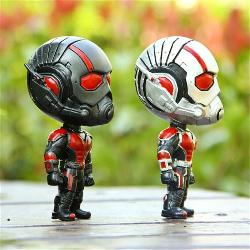 MR TEA Car Stylings Ant-man мини Экшн-фигурка Коллекционная модель куклы игрушки из смолы для