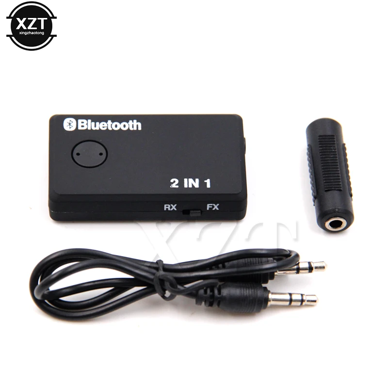 Беспроводной аудиоприемник и передатчик Bluetooth 2 в 1 Hi-Fi адаптер для динамиков ТВ MP3
