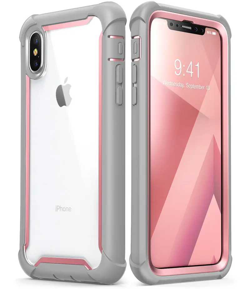 Чехол для iphone Xs Max, 6,5 дюймов,, Серия i-Blason Ares, полный корпус, прочный, прозрачный, бампер, чехол со встроенной защитной пленкой